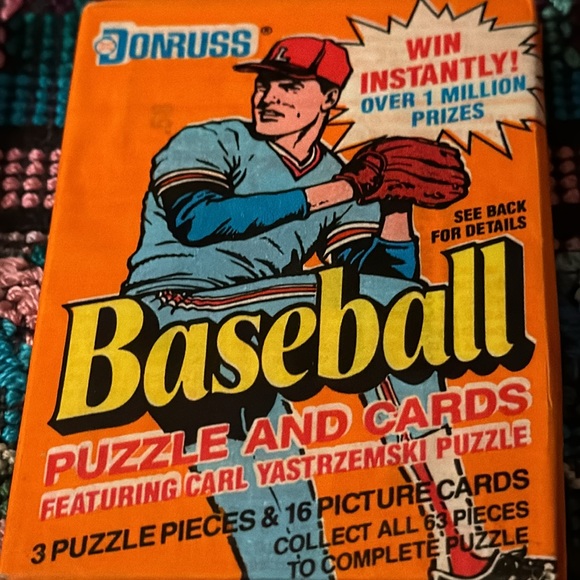 Baseball Cards ⚾️ unopened pack DONRUSS 1990. 16 cards in each. 8 packs. Vintage - Picture 6 of 6